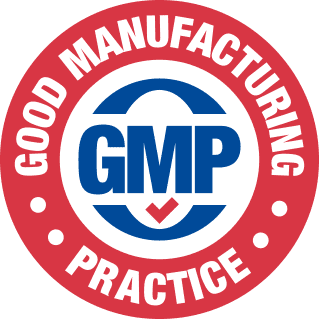 Good Manufacturing Practice (GMP) certification seal